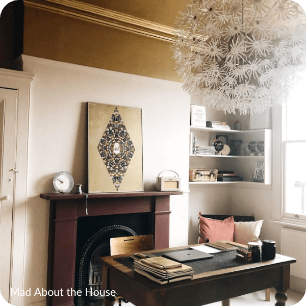 Paint Dark Ceiling Light Walls Shelly Lighting